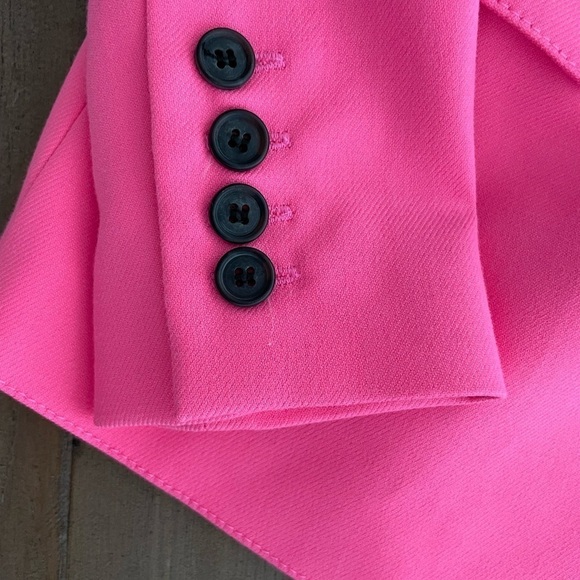Smythe Pink Not a DB Double Breasted Blazer Jacket - Picture 9 of 9